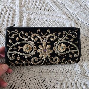 Vintage Sudha Velvet Clutch